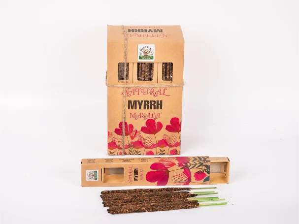 Naturalne Kadzidełka Masala – Mirra
