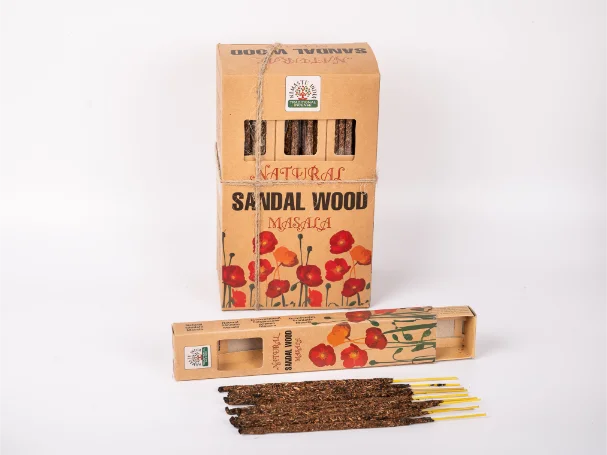 Naturalne Kadzidełka Masala – Drzewo sandałowe